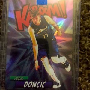 Luka Doncic Kaboom card